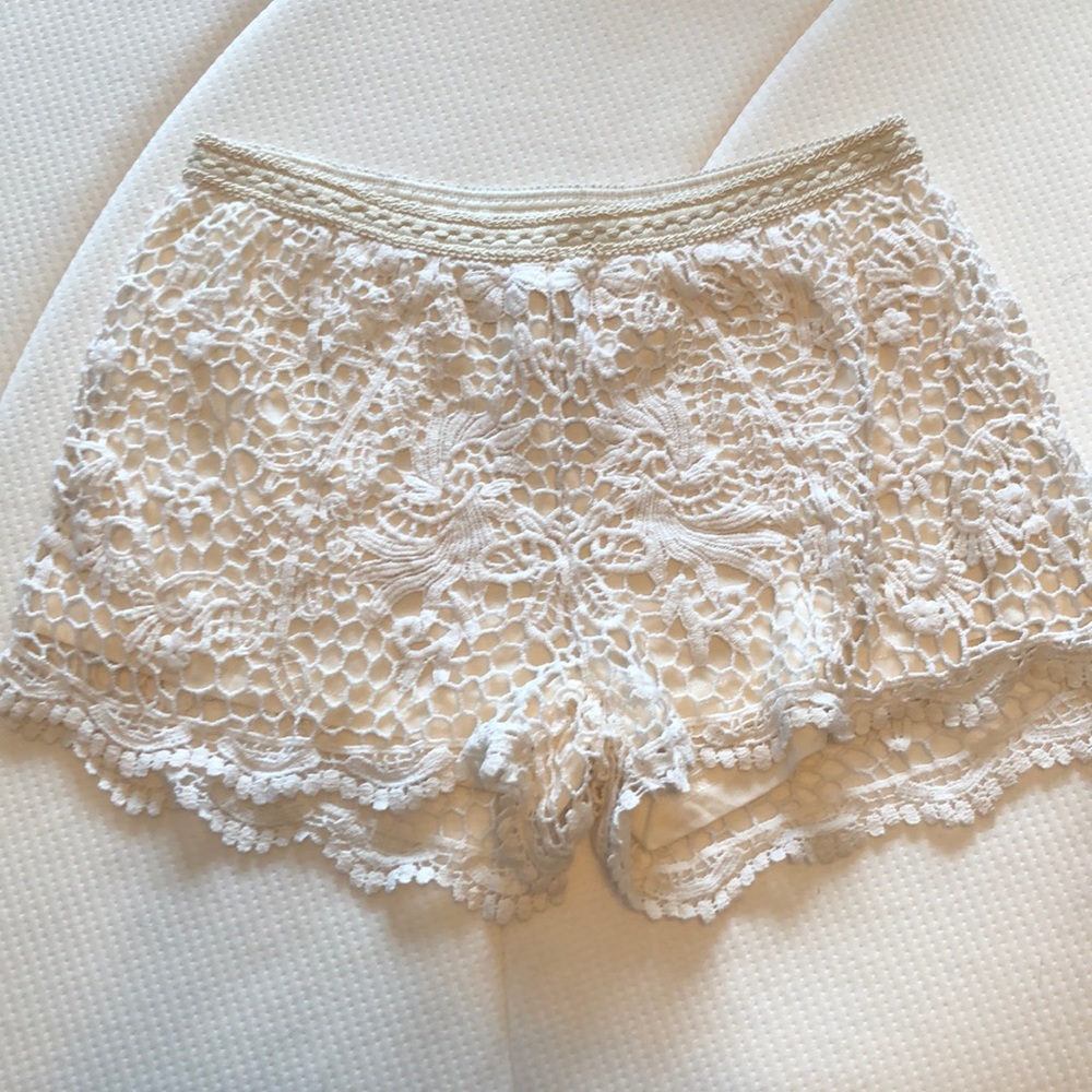 Lace shorts